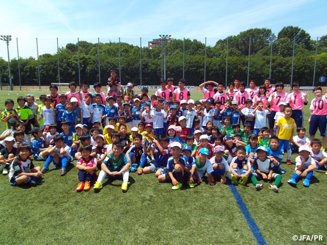 JFAキッズ（U-8/10）サッカーフェスティバル 大阪府吹田市のOFA万博ﾌｯﾄﾎﾞｰﾙセンターに、314人が参加！