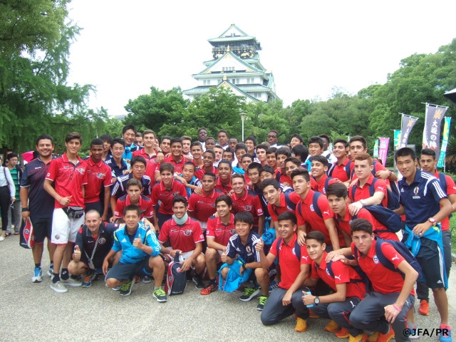 U-16インターナショナルドリームカップ2015　JAPAN　オフザピッチで国際交流