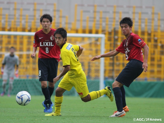 Top team Kashima earned point in away match – The Prince Takamado Trophy U-18 Premier League EAST