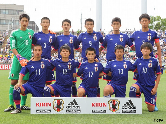 U-16日本代表　U-16インターナショナルドリームカップ2015 JAPAN 　 (第3戦　vs U-16フランス代表)