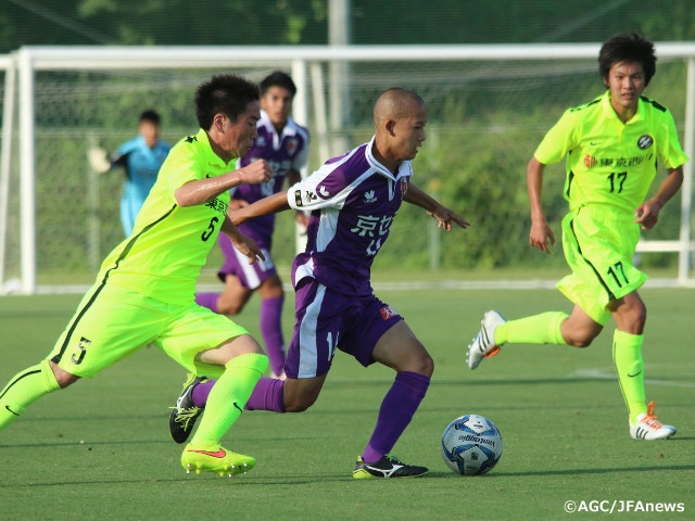 Kyoto Sanga F.C. U-18 beat Kyoto Tachibana High School - The Prince Takamado Trophy U-18 Premier League WEST