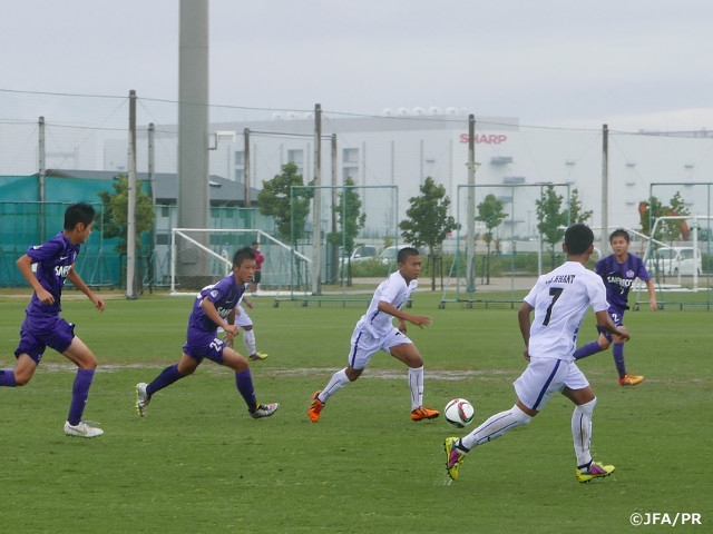 国際交流基金アジアセンター共催「日本-メコンU-15サッカー交流プログラム」 大会1日目(7/1)