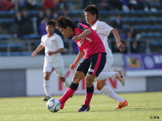 Match between Osaka, currently topping Group C, or Nagoya, aiming to pull off comeback, in Prince Takamado Trophy U-18 Premier League WEST