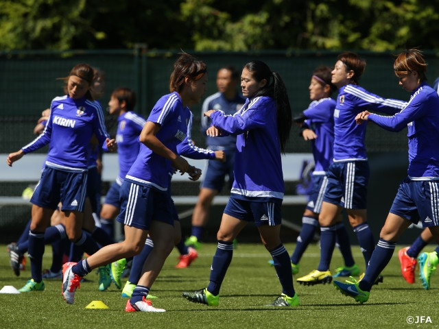 なでしこジャパン、アメリカ戦へ戦術確認 ～FIFA女子ワールドカップ　決勝へ～