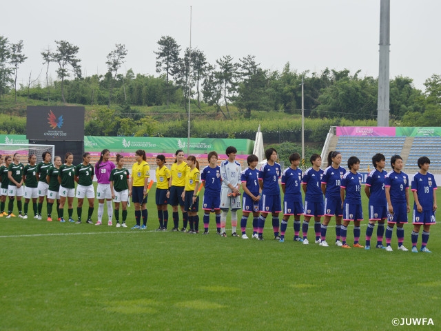 ユニバーシアード日本女子代表　予選リーグ最終戦（第3戦）　第28回ユニバーシアード競技大会（2015/光州）