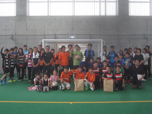 JFAファミリーフットサルフェスティバル 長野県上伊那郡のながたドームに、69人が参加！