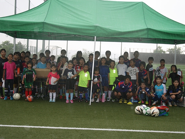 JFAレディース／ガールズサッカーフェスティバル 石川県金沢市の北陸大学フットボールパークに、121人が参加！