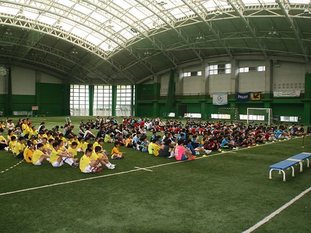 JFAファミリーフットサルフェスティバル 高知県高知市の高知市総合運動場多目的ドームに、268人が参加！