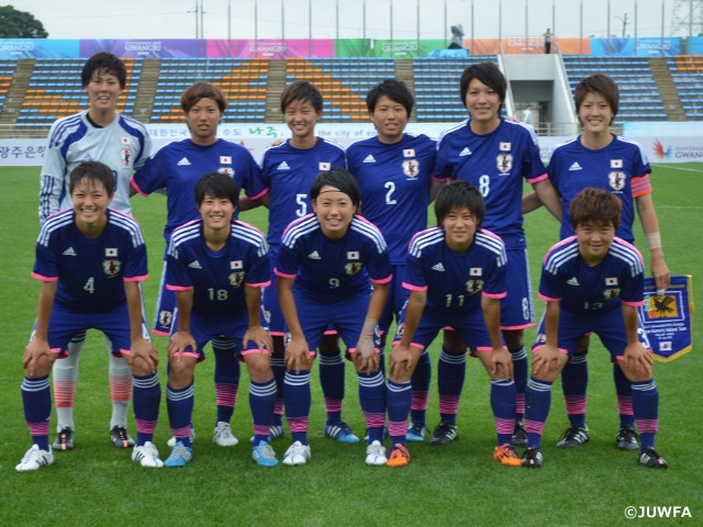 ユニバーシアード日本女子代表　準々決勝中国代表にPK戦で勝利　第28回ユニバーシアード競技大会（2015/光州）