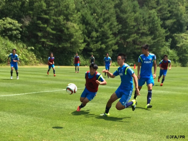 U-18日本代表候補およびU-17日本代表　新潟トレーニングキャンプ活動レポート(7/15)