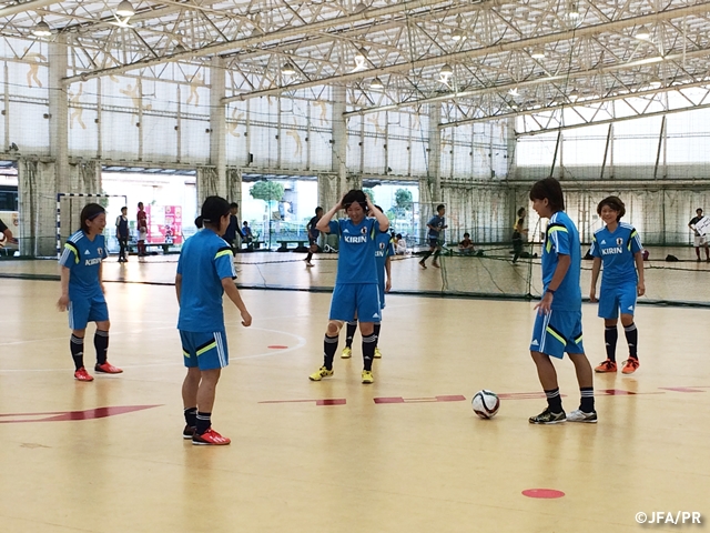 フットサル日本女子代表候補　7月国内トレーニングキャンプ活動レポート（7/18）