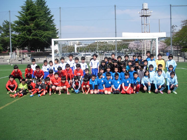 JFAキッズ（U-10）サッカーフェスティバル 長野県千曲市の千曲市サッカー場に、119人が参加！