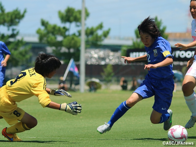 準々決勝進出チームがそろう 第20回全日本女子ユース（U-15）サッカー選手権大会