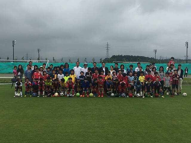 JFAキッズ（U-8/10）サッカーフェスティバル 福島県相馬市の相馬光陽サッカー場に、123人が参加！