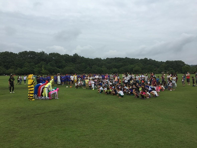 JFAキッズ（U-10）サッカーフェスティバル 岐阜県可児市の可児市ふれあいパーク緑の丘に、400人が参加！