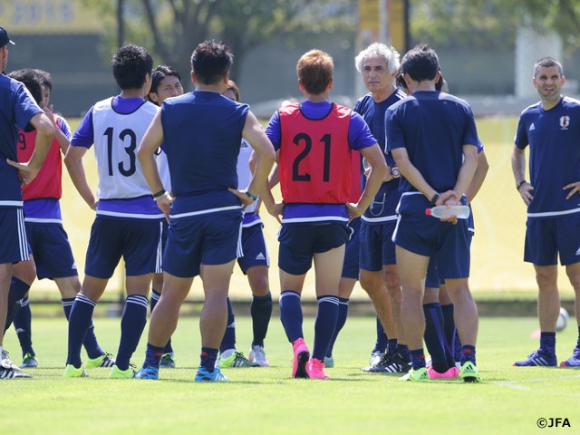 SAMURAI BLUE、韓国戦へ調整～EAFF東アジアカップ～