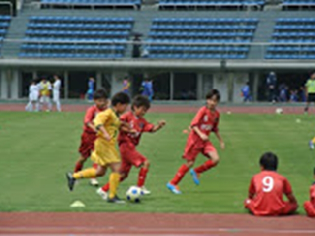 JFAキッズ（U-6/8/10）サッカーフェスティバル 福島県福島市のとうほう・みんなのスタジアムに、276人が参加！