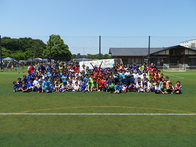 JFAキッズ（U-8）サッカーフェスティバル 栃木県鹿沼市の鹿沼サンエコ自然の森サッカー場に、389人が参加！