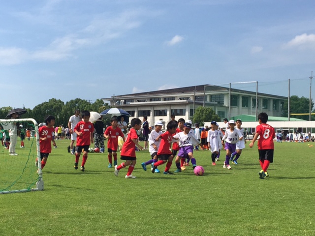 JFAキッズ（U-6/8/10）サッカーフェスティバル 滋賀県彦根市の滋賀県立彦根総合運動場に、661人が参加！