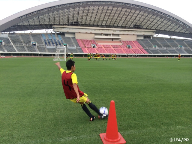 U-16 Japan National Team set off for Balcom BMW CUP International Youth Soccer in Hiroshima