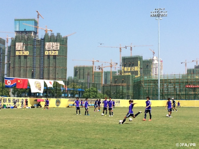 なでしこジャパン、中国戦に向けて最終調整　～EAFF女子東アジアカップ2015最終戦～