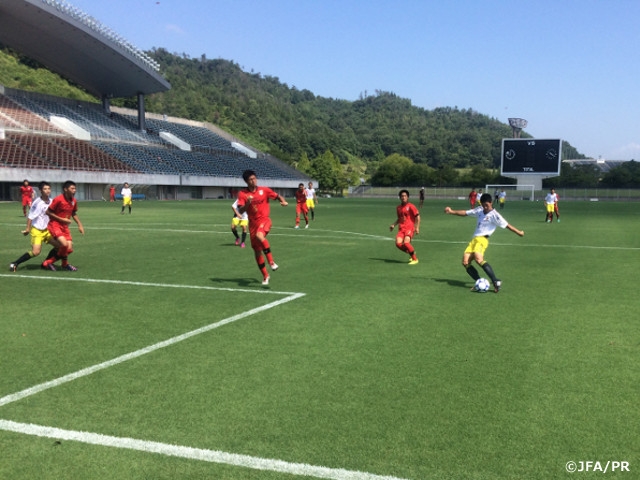U-16日本代表　Balcom BMW平和祈念広島国際ユースサッカー大会　活動2日目