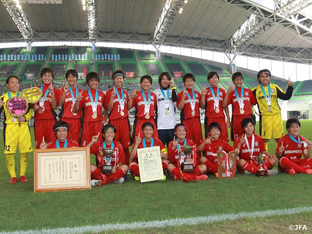 平成２７年度全国高等学校総合体育大会サッカー競技大会（女子）　最終結果