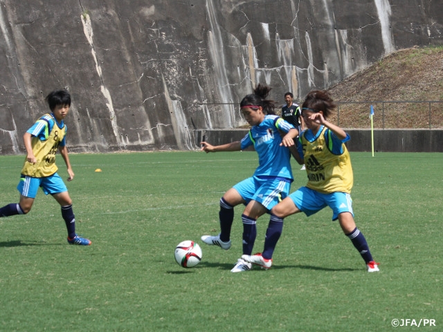 U-19日本女子代表　トレーニングキャンプ2日目（8/11）