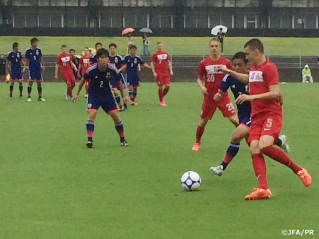 U-16日本代表、最終戦でU-17ポーランド代表に敗れ3位で終える