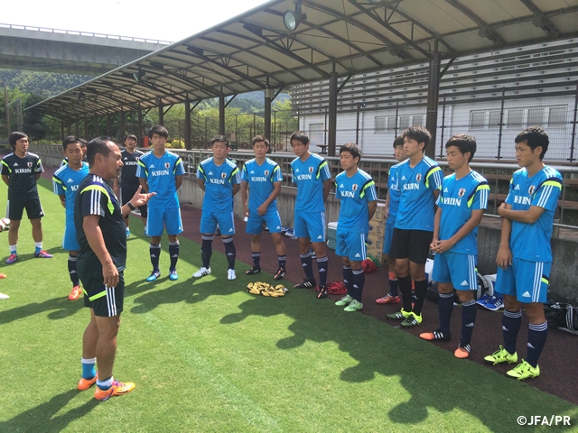 U-17日本代表　チェコ遠征活動をスタート（8/14、15）