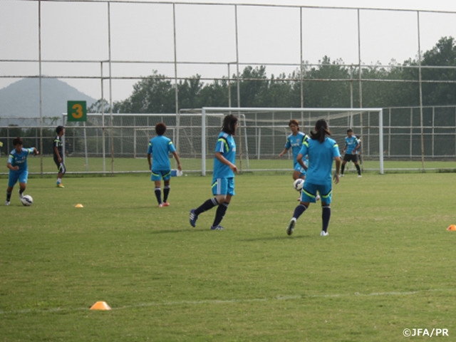 U-19日本女子代表、いよいよ大会初戦～AFCU-19女子選手権中国2015～