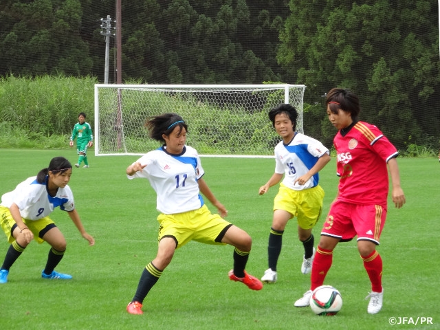 U-16日本女子代表候補_新潟トレーニングキャンプ　マッチレポート vs 新潟医療福祉大学