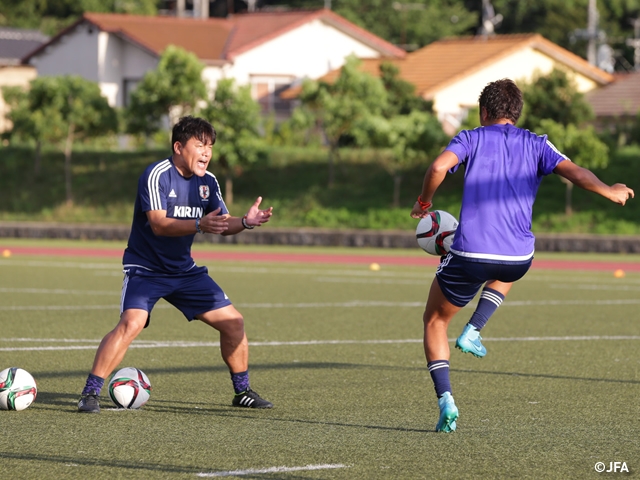 U-22日本代表　京都でトレーニングキャンプを開始