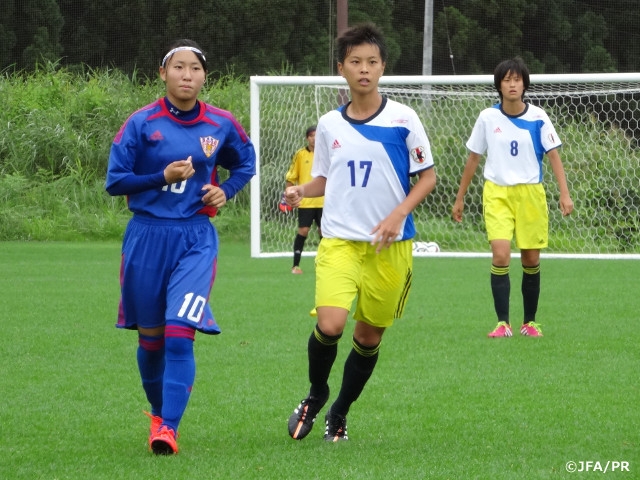 U-16日本女子代表候補　新潟トレーニングキャンプ　練習試合マッチレポート　vs　開志学園JSC女子高等学部