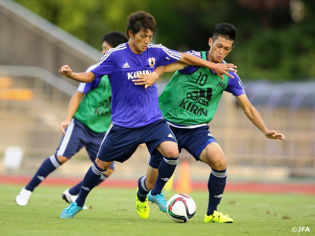 U-22 Japan National Team training camp in Kyoto -Day 2