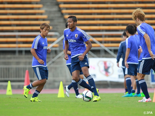 U-22日本代表　京都でのトレーニングキャンプ3日目