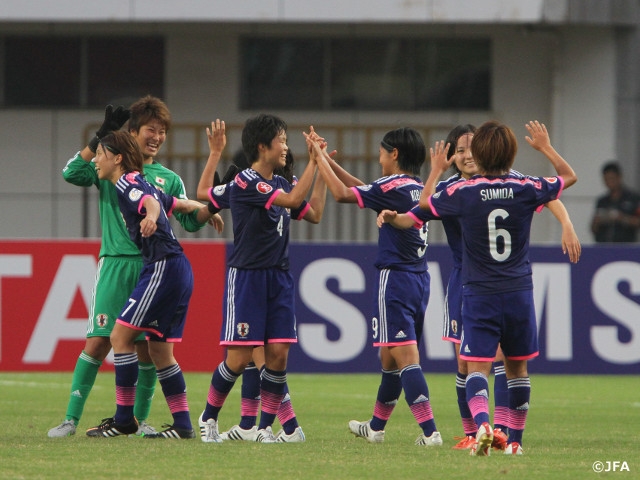 AFC U-19女子選手権中国2015 韓国に勝利しFIFA U-20女子ワールドカップ出場決定！