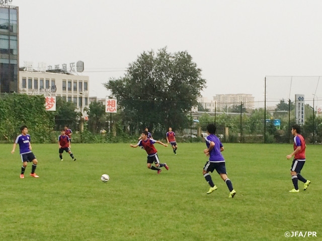 U-18 Japan National Team start training for CFA International Youth (U-18) Tournament