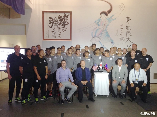 Guam National Team hold training camp in Osaka