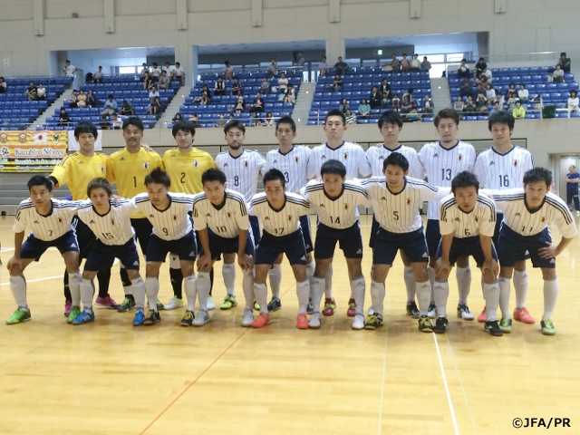 Japan Futsal National Team shortlisted squad　training match report vs. Malaysia (9/8) 