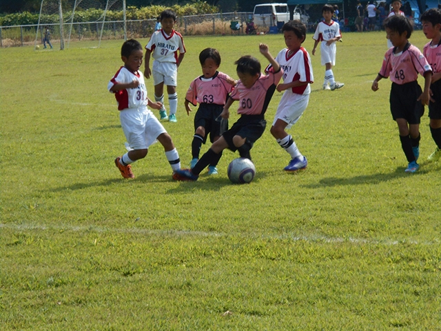 JFAキッズ（U-8）サッカーフェスティバル 岡山県岡山市の岡山操車場跡地公園に、373人が参加！