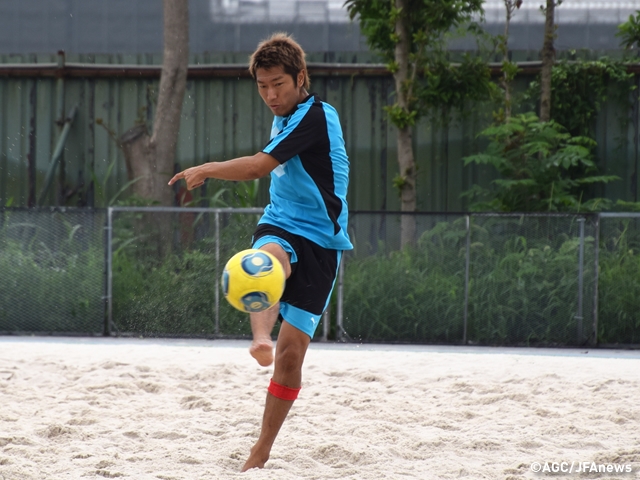 Lequios' Goto fired up for The 10th Japan Beach Soccer Championship