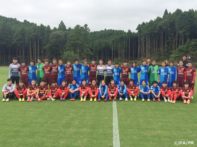 Vietnam Women's National Team hold training camp in Gotemba