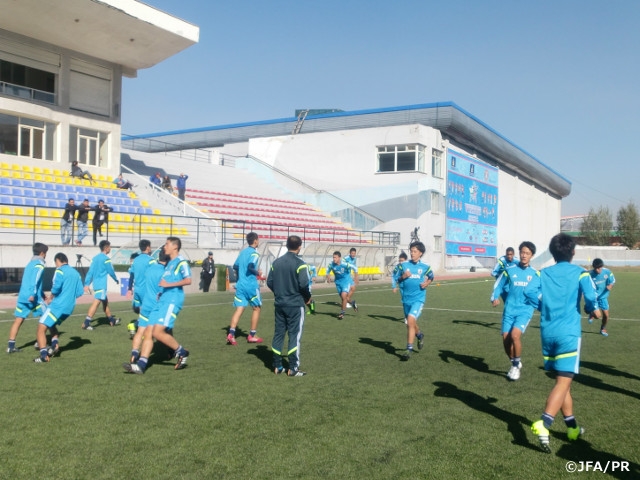 “00JAPAN” U-15 Japan National Team arrive in Mongolia for AFC U-16 Championship India 2016 Qualifiers