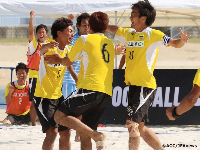 Dorsole Kitakyusyu win long-cherished championship for 1st time in 10th Japan Beach Soccer Championship