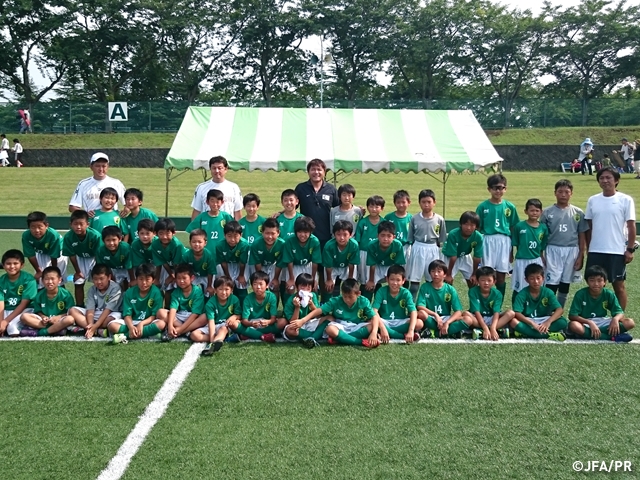 JFA Tohoku Reconstruction Support Project - August 2015 Report by TEGURAMORI Hiroshi, national training centre coach