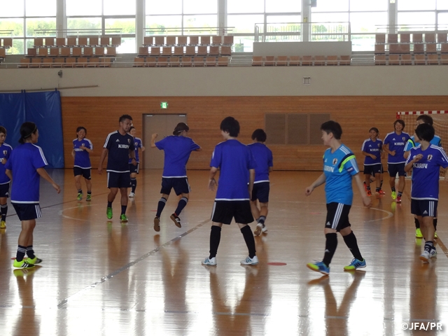 Japan Women's Futsal National Team begin camp ahead of AFC Women's Futsal Championship Malaysia 2015