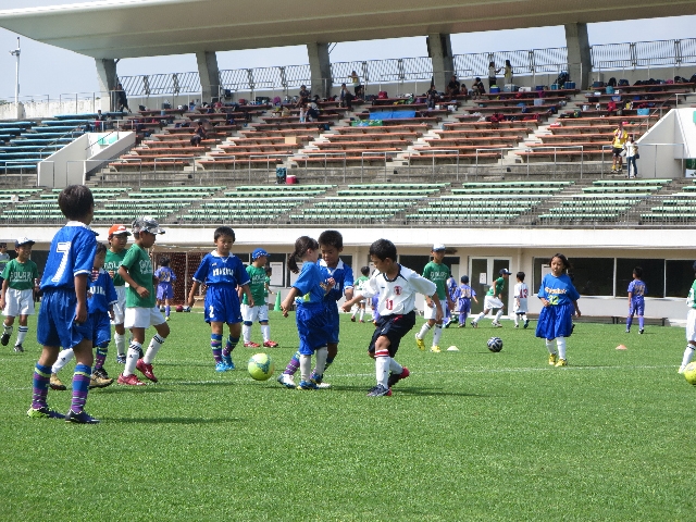 JFAフットボールデー 群馬県前橋市の群馬県立敷島公園サッカー・ラグビー場、群馬県立敷島公園補助陸上競技場に、776人が参加！