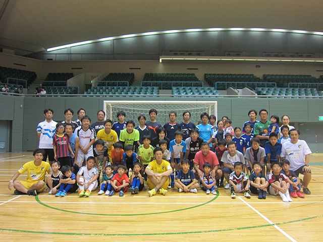 JFAファミリーフットサルフェスティバル 東京都世田谷区の駒沢オリンピック公園総合運動場体育館に、72人が参加！