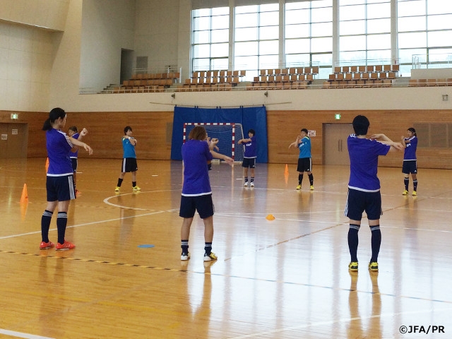 フットサル日本女子代表　AFC女子フットサル選手権マレーシア2015　直前合宿3日目